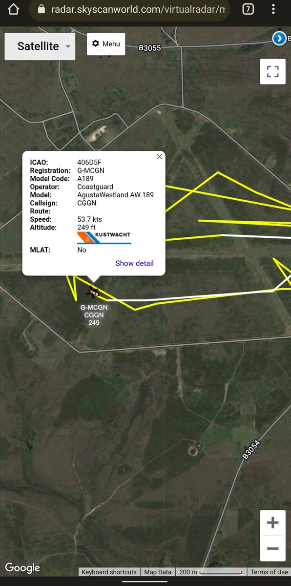 scan_sky's tweet photo. Bristow (@bristowgroup)/@Kustwacht_nl - AW.189 - G-MCGN - #CGGN
Operating Out Of Solent Airport On A Training Sortie.
Currently Over Beaulieu Heath - The Site Of Former RAF Beaulieu & USAAF Station AAF-408.
๐ Is A Diagram Of The WW2 Layout Superimposed Upon Today's Landscape. https://t.co/Ts14GBtKy8