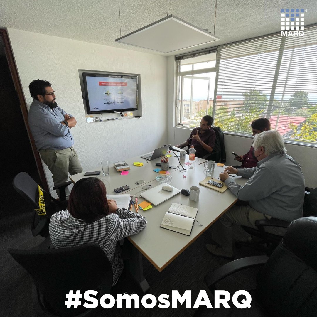 marq_mx's tweet photo. El día de hoy @Tlaca asistió a las oficinas de Grupo MARQ para impartir el "Taller de Retroalimentación" a algunos de nuestros colaboradores.

#SomosMARQ https://t.co/Zm3sjR48hP