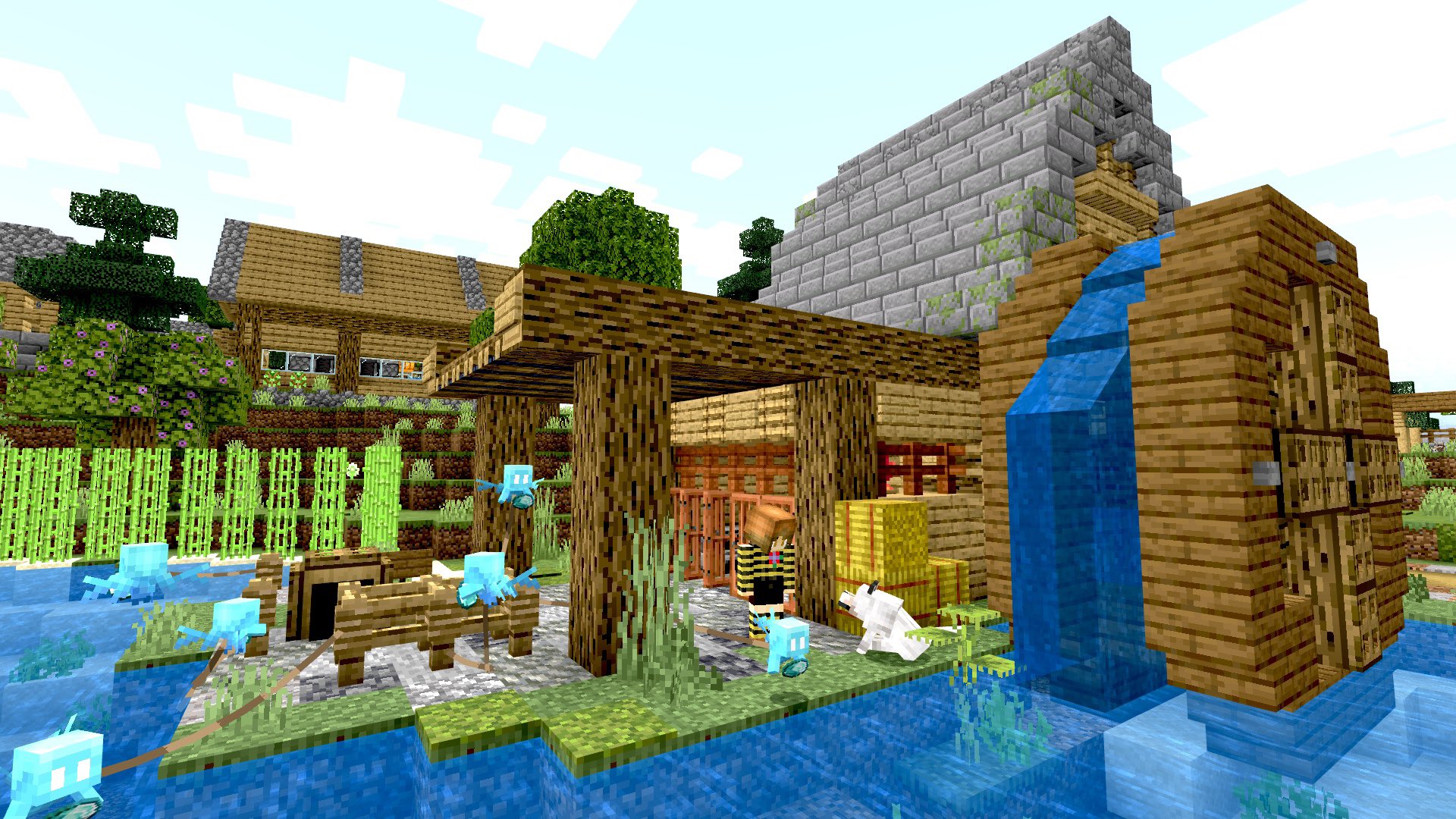 アンジー アレイ連れてきました わんこ困惑 Minecraft マイクラ マイクラ マインクラフト T Co Wqcyg4xrim Twitter