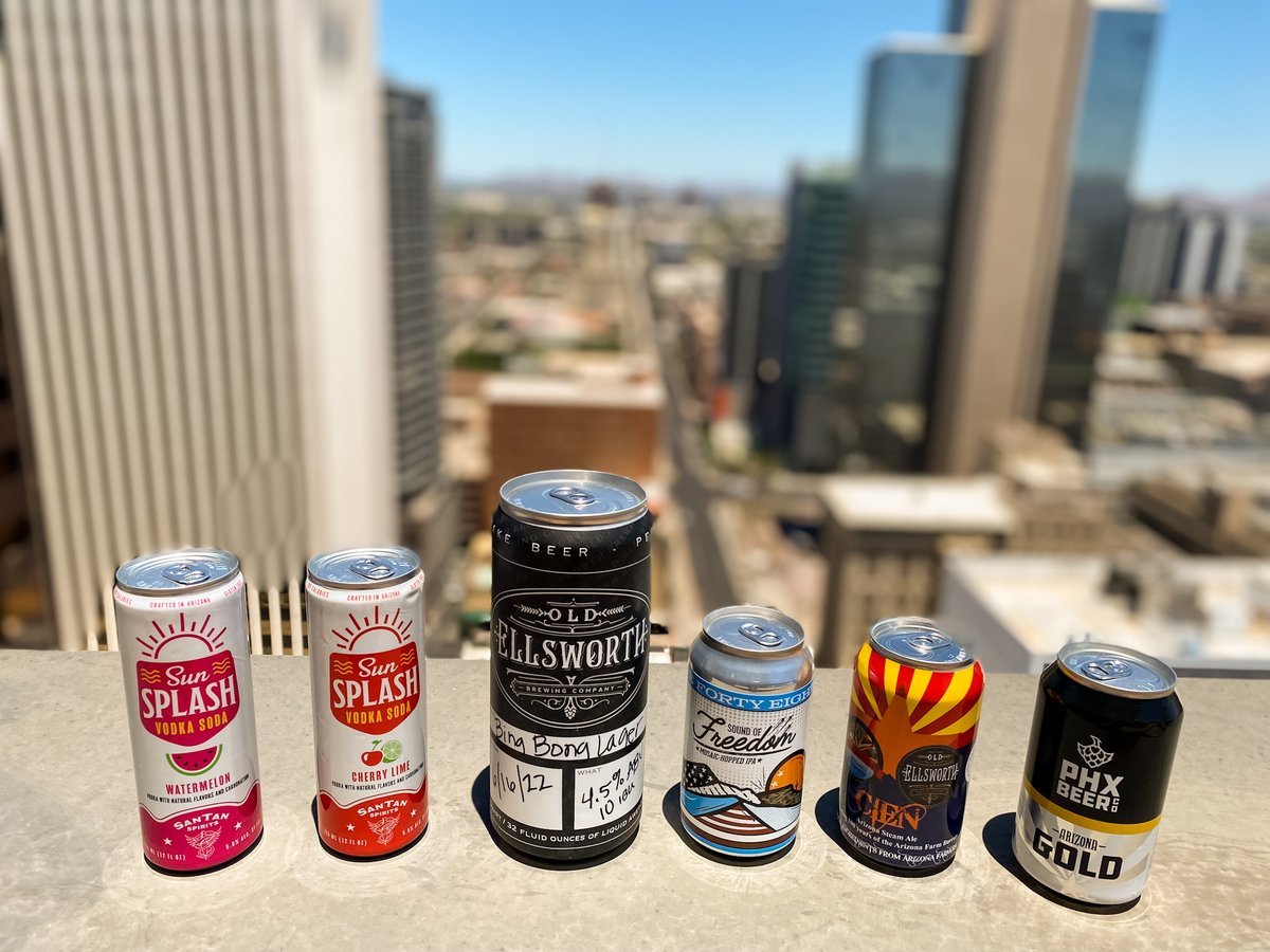 GPEC's tweet photo. DYK Arizona’s craft brewing industry had an economic impact of $1B+ in 2021? 🍻 We recently heard from @AZCraftBrewers, @PHXAleBrewery, @OldEllsworth &amp; @CCDAZ on supply chain, economic impact &amp; more. 

Keep an eye out for our blog recap soon. #GreaterPHXtogether #AZFreeToBe https://t.co/O7kSfkiAIZ