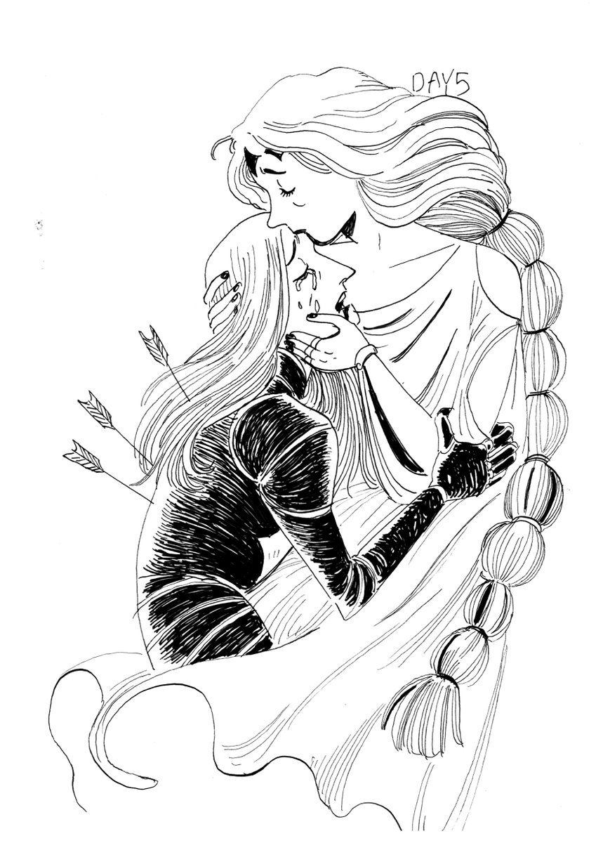 Been thinking about my last drawtober/inktober/what ever, The Knight of Forevermore. Man, what a weird project that was, but there are a couple of pieces I still really like. 