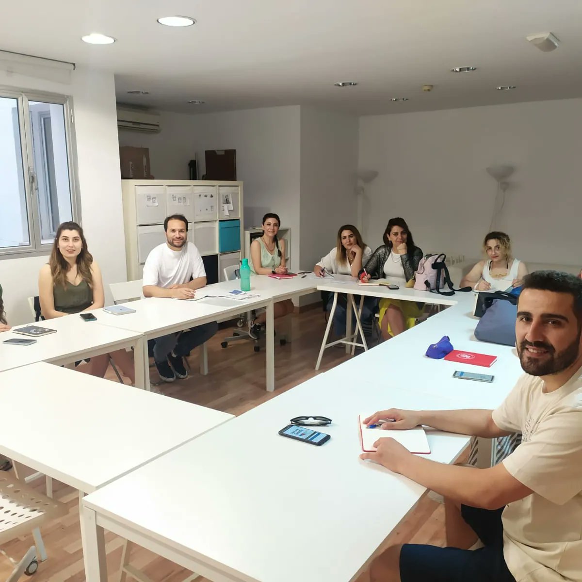 masalvar34's tweet photo. "Şiddet Yok Masal Var" projesinin İspanya hareketliliğindeki öğretmenler Mindfulness Eğitimi' nin ilk gününde tanışma ve kültür tanıtımı ile kurs etkinliklerine başladılar.
@istanbulilmem @ABBaskanligi @ulusalajans  @istmem_abhibe https://t.co/pW4ablLgv3
