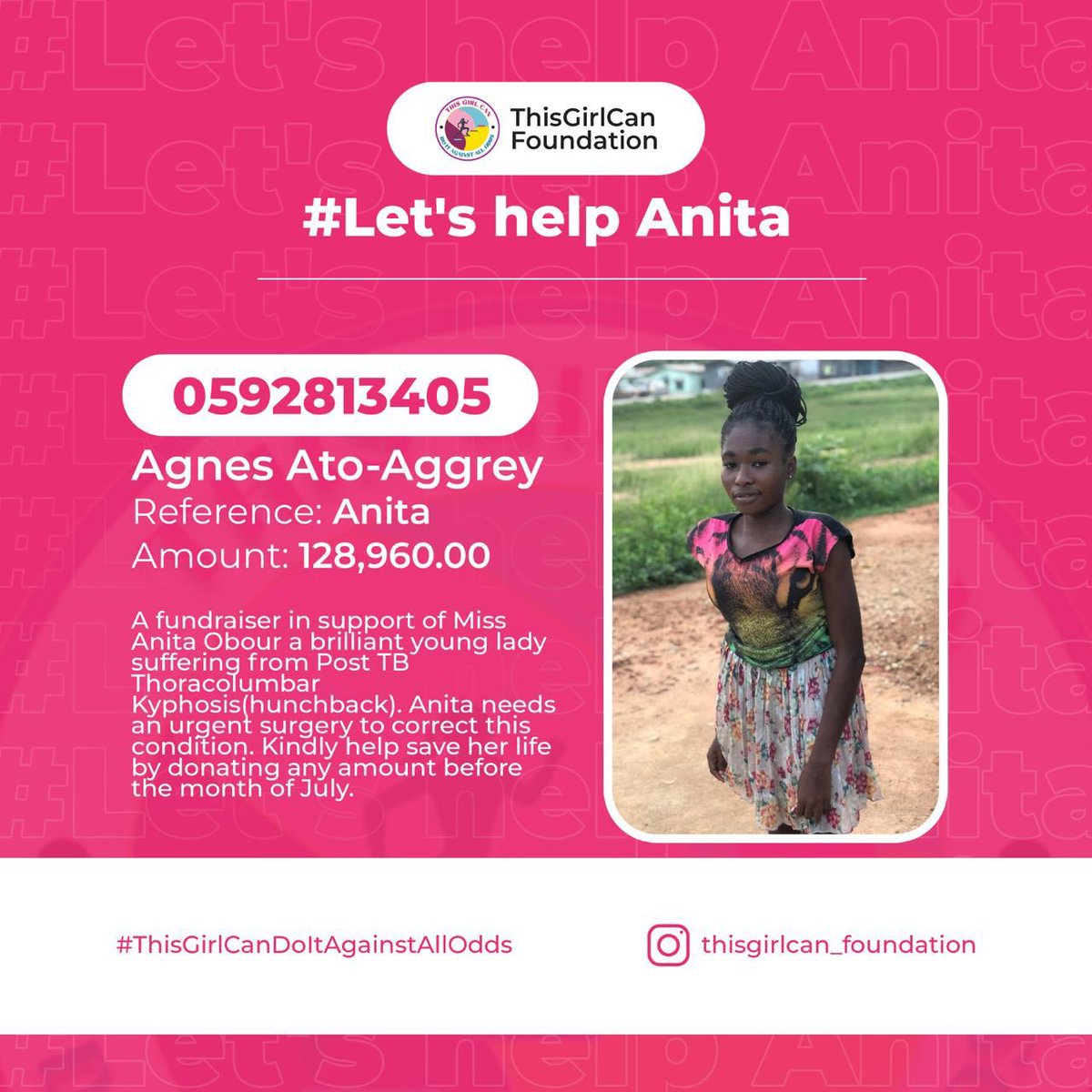 Kindly retweet and donate if you can. God bless you 🙏🏾❤️
