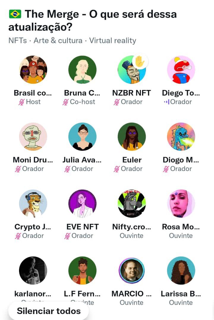 Papo muito produtivo hoje sobre o futuro da Ethereum 2.0 após a atualização. Ótimas colaborações e cada vez mais gente somando na conversa 👏👏👏