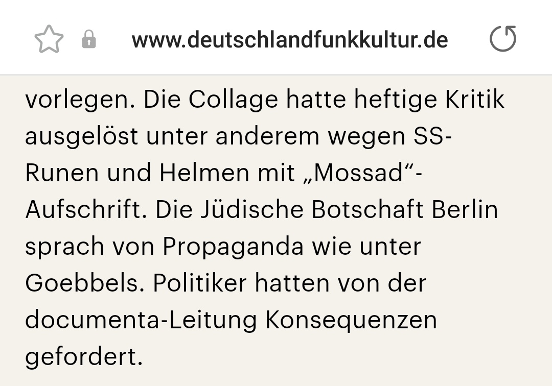 Es ist die Botschaft des Staates Israel, <a href="/dlfkultur/">Deutschlandfunk Kultur</a>.