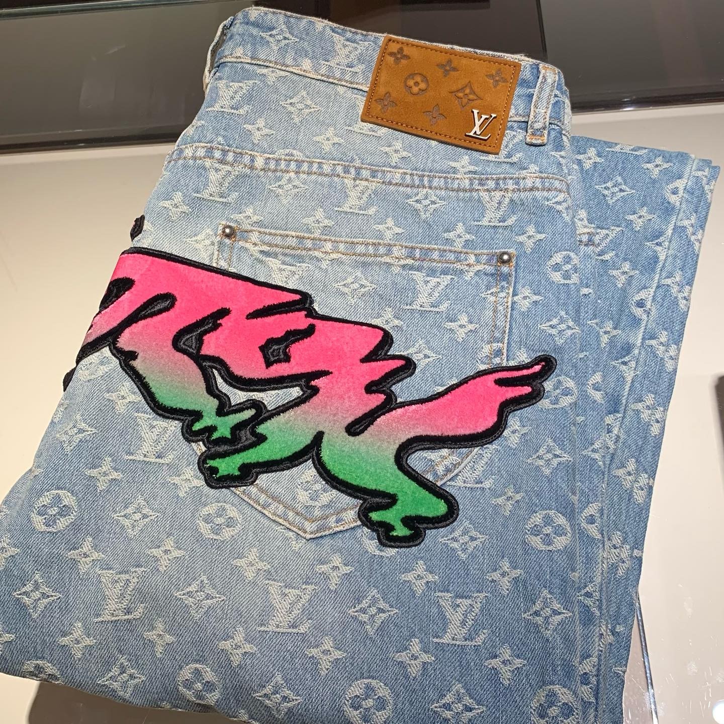 custom louis vuitton pants