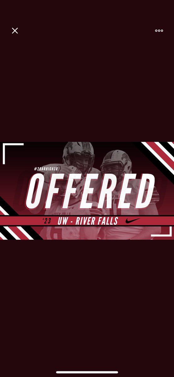 After a great conversation with @CoachWalkerRF I am blessed to receive and offer from <a href="/UWRFFootball/">Falcon Football</a> <a href="/CodyTCameron/">Cody Cameron</a> <a href="/CoachRoyLopez/">Roy Lopez</a>