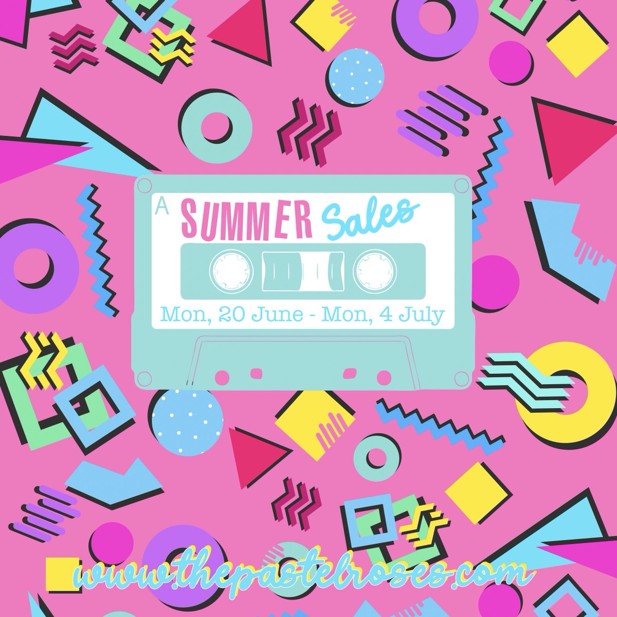SUMMER Sales🌴
Mon, 20 June - Mon, 4 July 2022
thepastelroses.com
#summer #sale #pressed #shadow #makeup #cosmetics #uk #handmade #indiebrand #pastel #roses #80s #vibe