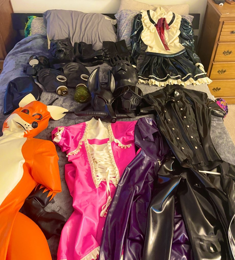 Latex Misfit on Twitter "The Latex collection as it stands so far. I