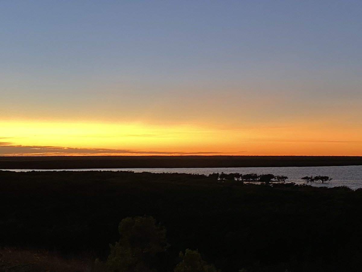 davharro's tweet photo. Good morning from Broome on the shortest day of the year @notredameaus https://t.co/TXfLZvPxjZ