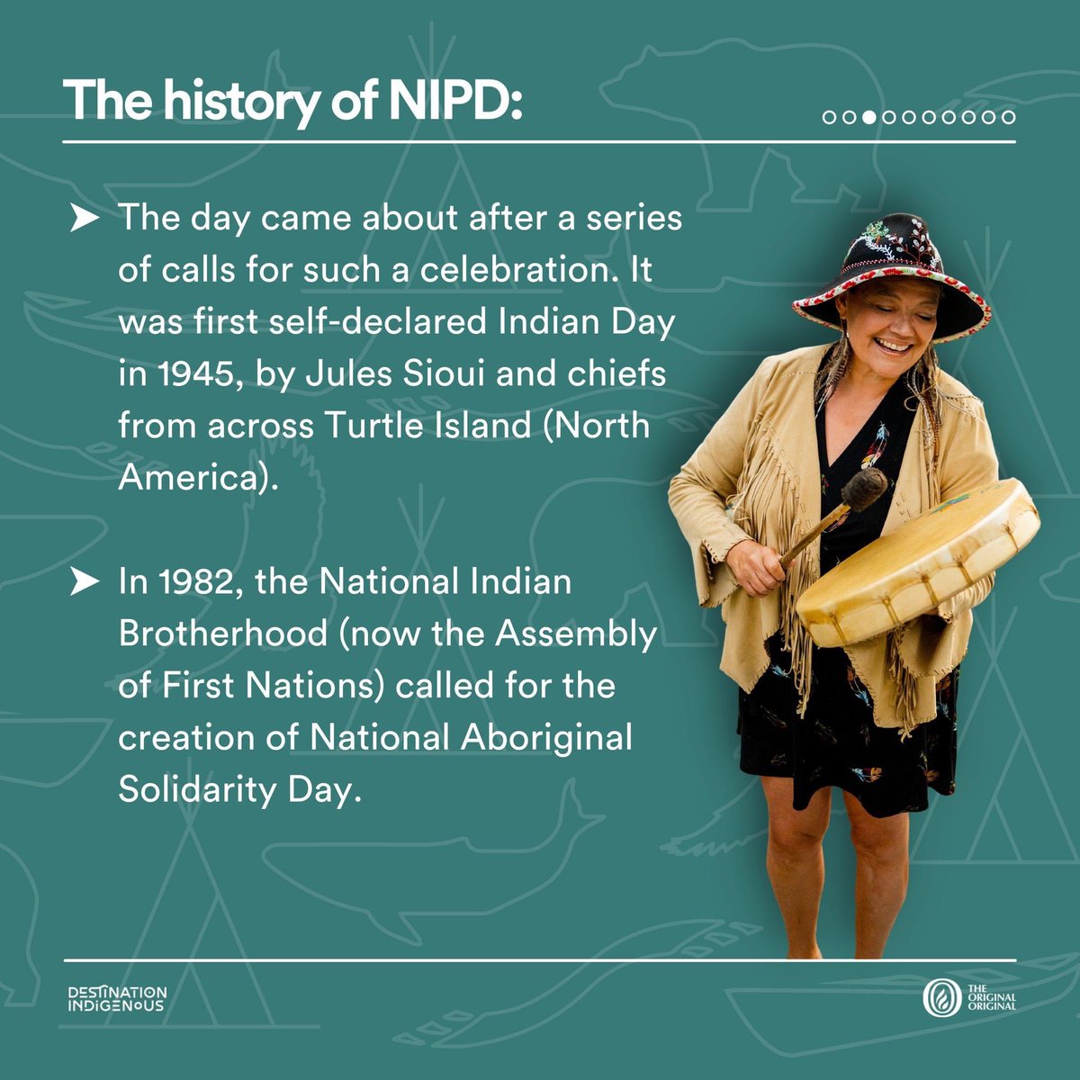 TeamGalusha's tweet photo. Tomorrow is National Indigenous Peoples Day! 
We encourage you to take a moment and reflect on this day and find out how your town/city is celebrating Indigenous Peoples Day. 
#IndigenousHistoryMonth 
#IndigenousPeoplesDay 
Photos from @CAN_Indigenous Instagram account https://t.co/9zy48rykKW