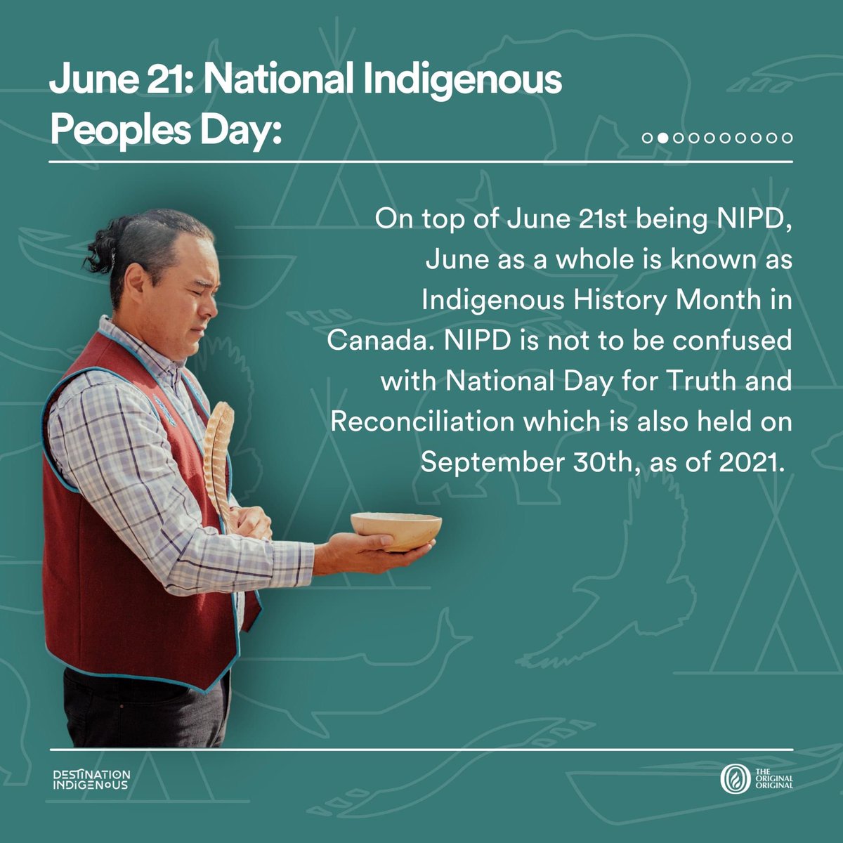 TeamGalusha's tweet photo. Tomorrow is National Indigenous Peoples Day! 
We encourage you to take a moment and reflect on this day and find out how your town/city is celebrating Indigenous Peoples Day. 
#IndigenousHistoryMonth 
#IndigenousPeoplesDay 
Photos from @CAN_Indigenous Instagram account https://t.co/9zy48rykKW