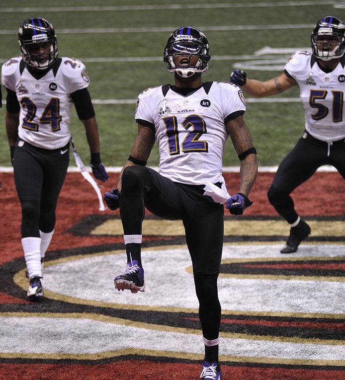 NewEraZach's tweet photo. I miss Jacoby Jones. 
#RavensFlock https://t.co/1qYcupW9xa