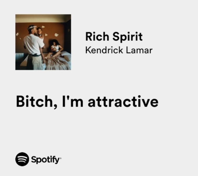 kendrick lamar / rich spirit