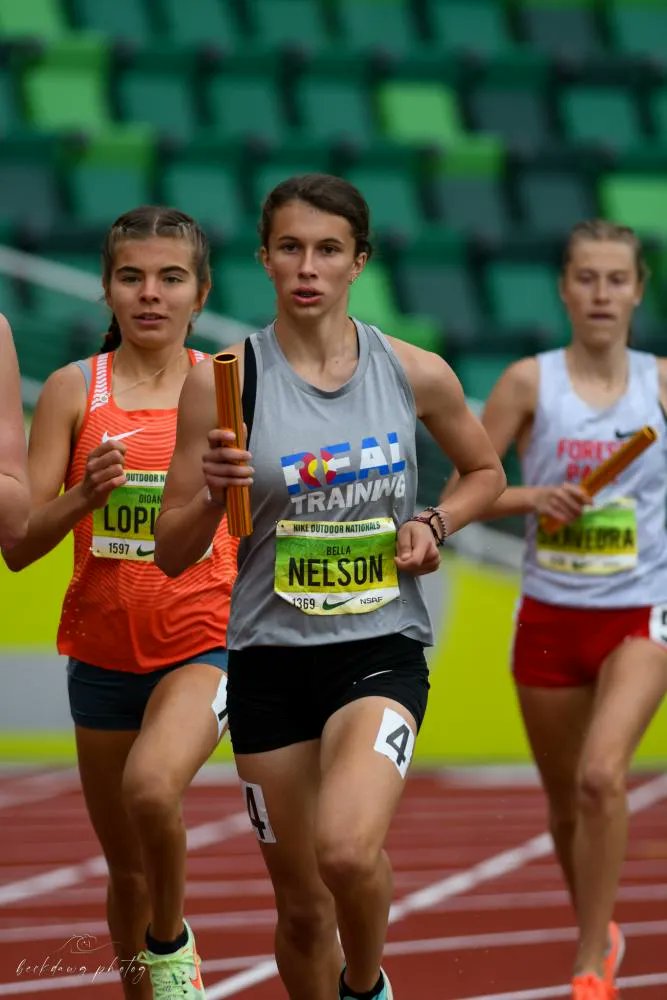 runnerspace's tweet photo. Real Training Girls Get Distance Relay Trifecta at #NikeOutdoorNationals, With Lee's Summit West and Cathedral Also Earning Third Wins 

📰 https://t.co/Xcp8V9kWeO https://t.co/zT18KDa2Go