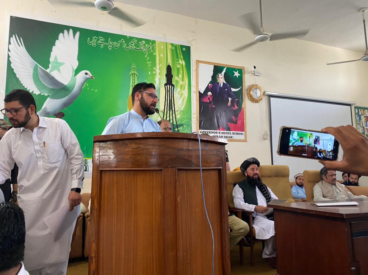 pms_ali's tweet photo. Oath Taking Ceremony of Sub-division Miranshah, North Waziristan Tribal District. The first transformation towards a responsive Waziristan https://t.co/oboWd9e6cG