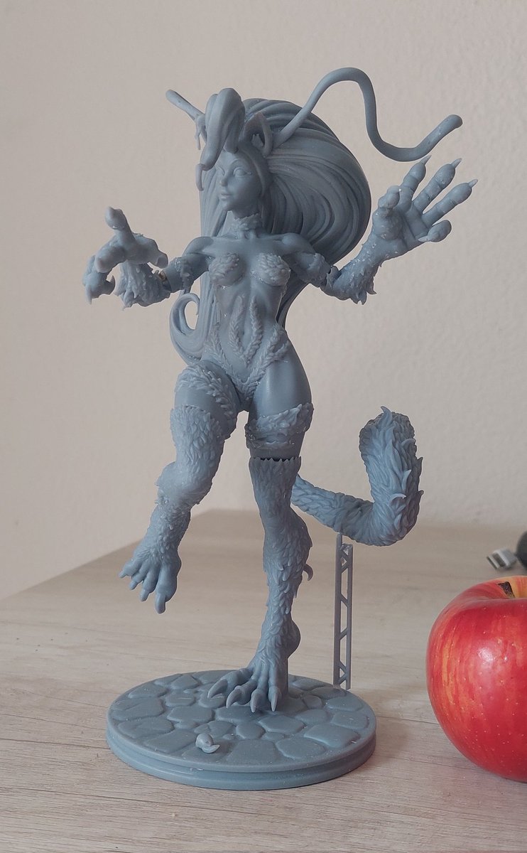 jarwolfart's tweet photo. Felicia ,after a lot of work the print is finished 🥲😀
#3dprinting #creality #halotone #3dsculpting #zbrush #Felicia #Darkstakerls #Capcom https://t.co/1WhJ7jkCH7