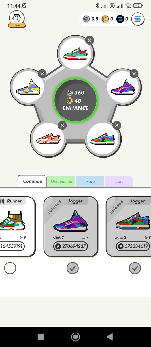 360 GST + 40 GMT ? Wasn’t expecting that… 6 to 1, not 5 to 1 <a href="/Stepnofficial/">STEPN GO</a>  :/ #STEPN