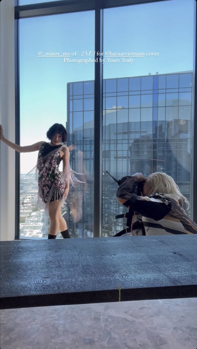 GlobalMinzy's tweet photo. Minzy did a cover shoot in LA today for Harper's Bazaar Vietnam! 

📸: reinhardtkenneth

#MINZY #공민지 @mingkki21 https://t.co/hBrrhuGELb