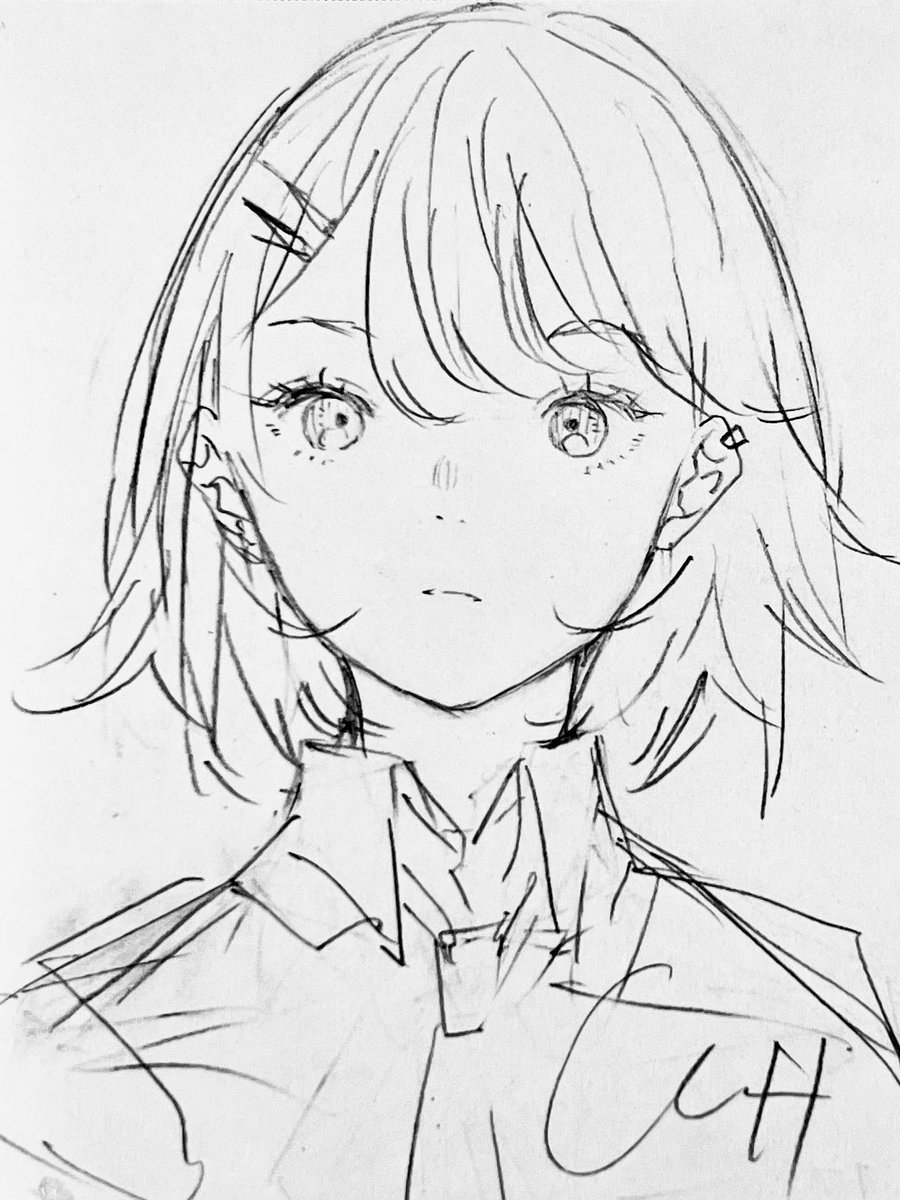 A little during lunch break_✍Drawing 