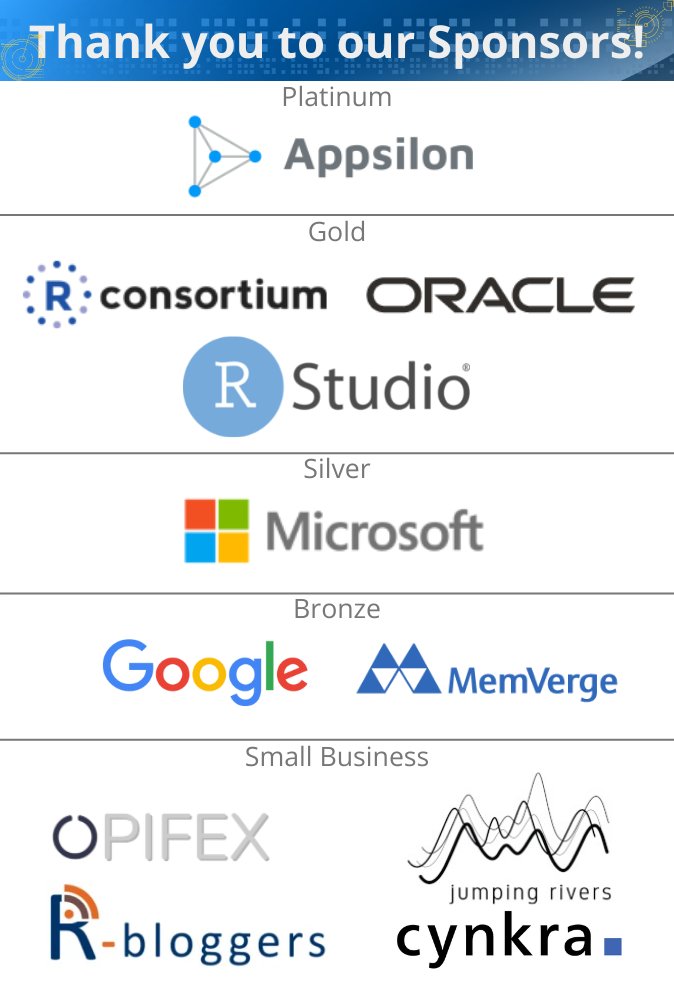 As a nonprofit conference, we thank our sponsors for making #useR2022 possible, including its diversity scholarships. The 21 June slate of recipients can be viewed at LinkedIn. linkedin.com/feed/update/ur… #RStats