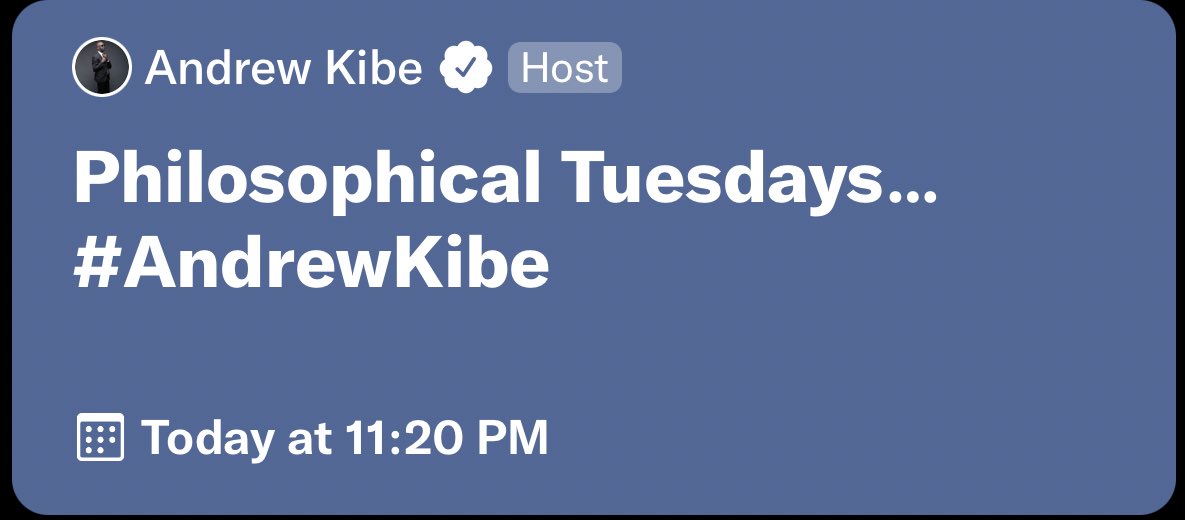 AndrewKifeee's tweet photo. Jumping in to Tuesday only on @kibeandy https://t.co/oPWPdfus66