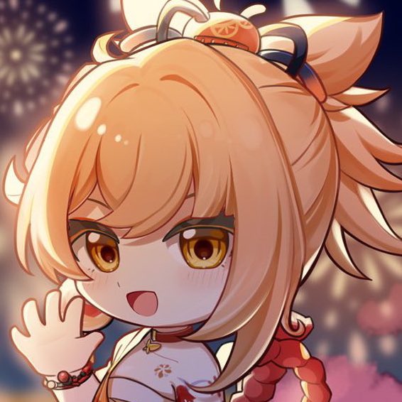 daily_yoimiya's tweet photo. Why is she so round https://t.co/CaXf5T1u5W