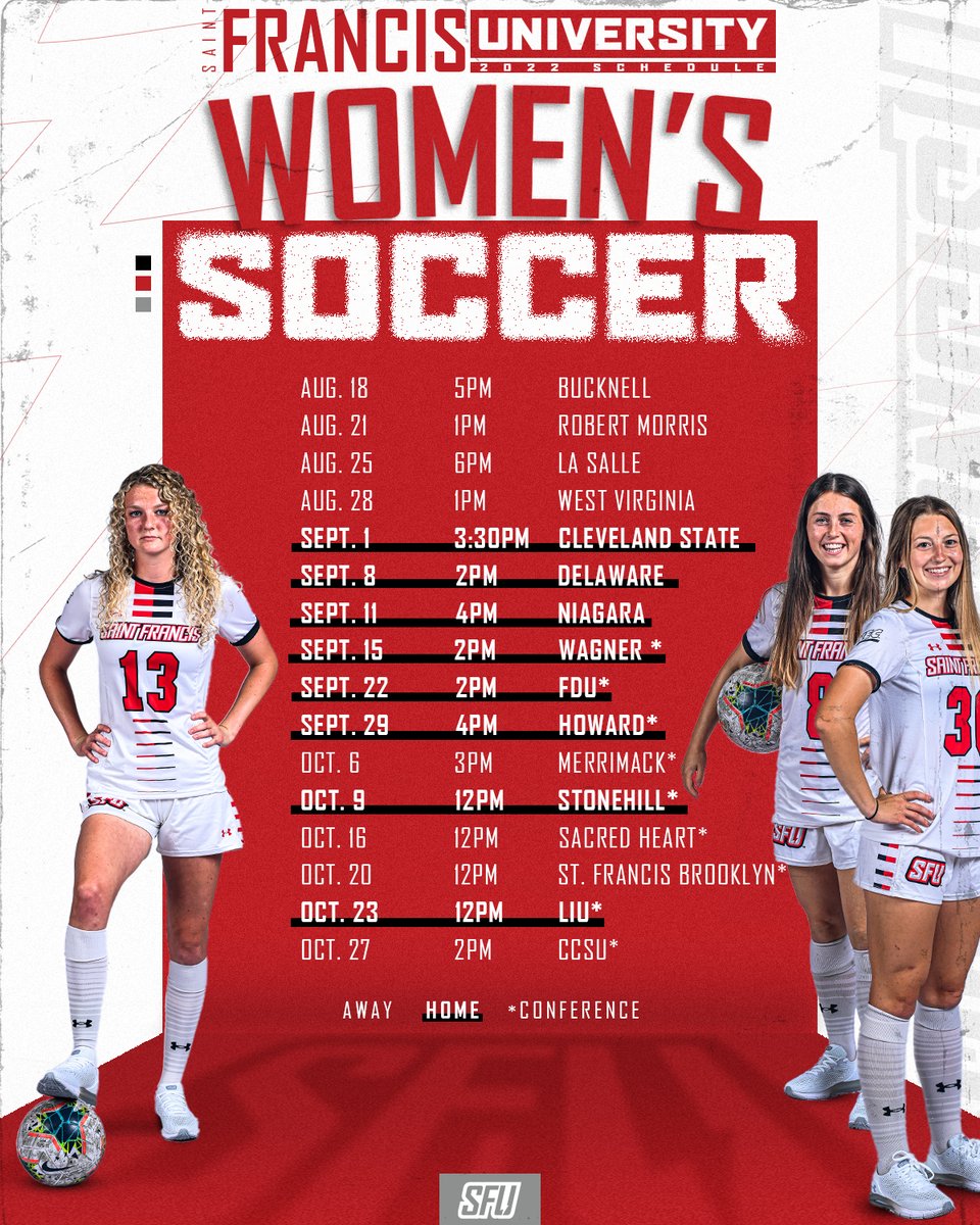 Saint Francis Women's Soccer tweet media