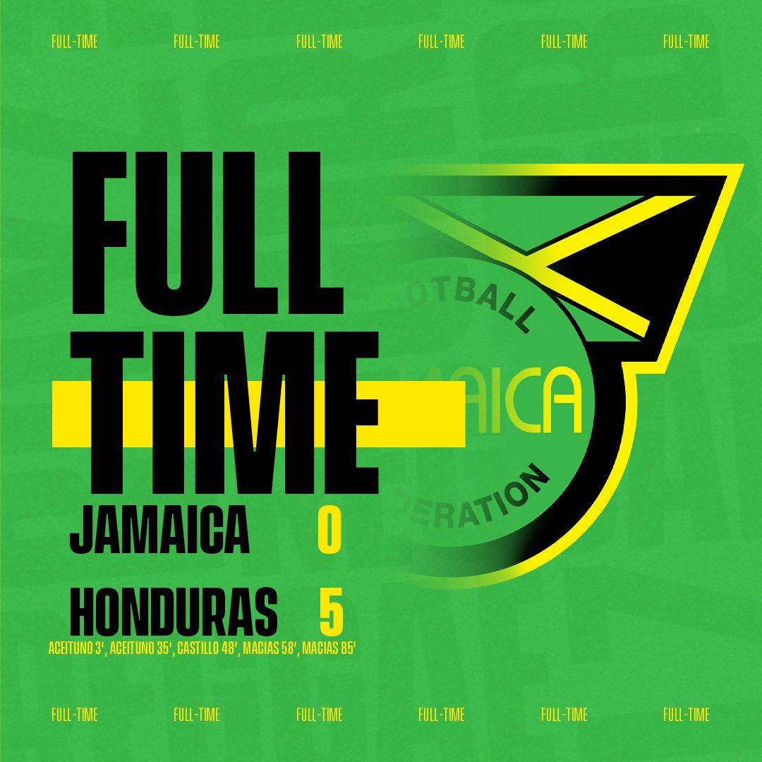 jff_football's tweet photo. It ends in defeat.
.
#ReggaeBoyzU20 #CU20 #JAMHON #JFF_Football https://t.co/ICJlnWFAVo