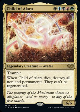 Ashlizzlle_'s tweet photo. And here are my  #MTG2X2 preview cards!!
Thank you @wizards_magic for letting me be part of the preview season once again ^^
Child of Alara reprint poggies!! https://t.co/YdiZoFk39G