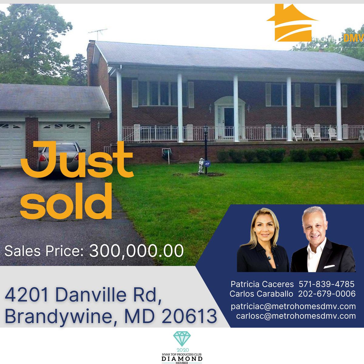 MetroHomesDMV's tweet photo. Congratulations to our client on this transaction. Thank you for trusting in Metro Homes. If you have Real Estate advice contact us today
Patricia Caceres https://t.co/z2eqRpG4O3
Carlos Caraballo https://t.co/lo7FrKvx3K https://t.co/VIgSPe4rYj