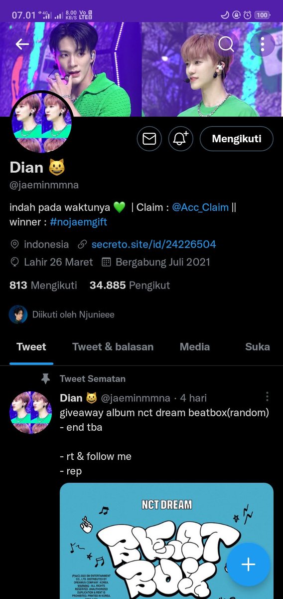 cerren27's tweet photo. @jaeminmmna done all rules kakk😡✌🏻 sebelumnya makasih banget udah ngadain GA nya, lancar terus rezekinya 💐💐🤧 https://t.co/0Kb1W1jYNZ