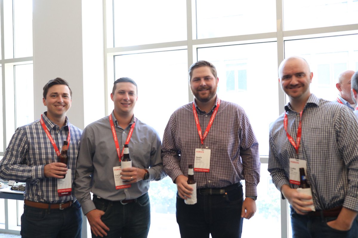 ForvisMazarsUS's tweet photo. We are kicking off our conference with an exciting reception to help our industry leaders connect and celebrate the forward-thinking conversations that make us Better Together! Use #WeAreFORVIS to share your conference experience. https://t.co/JVuFfuE2Cy