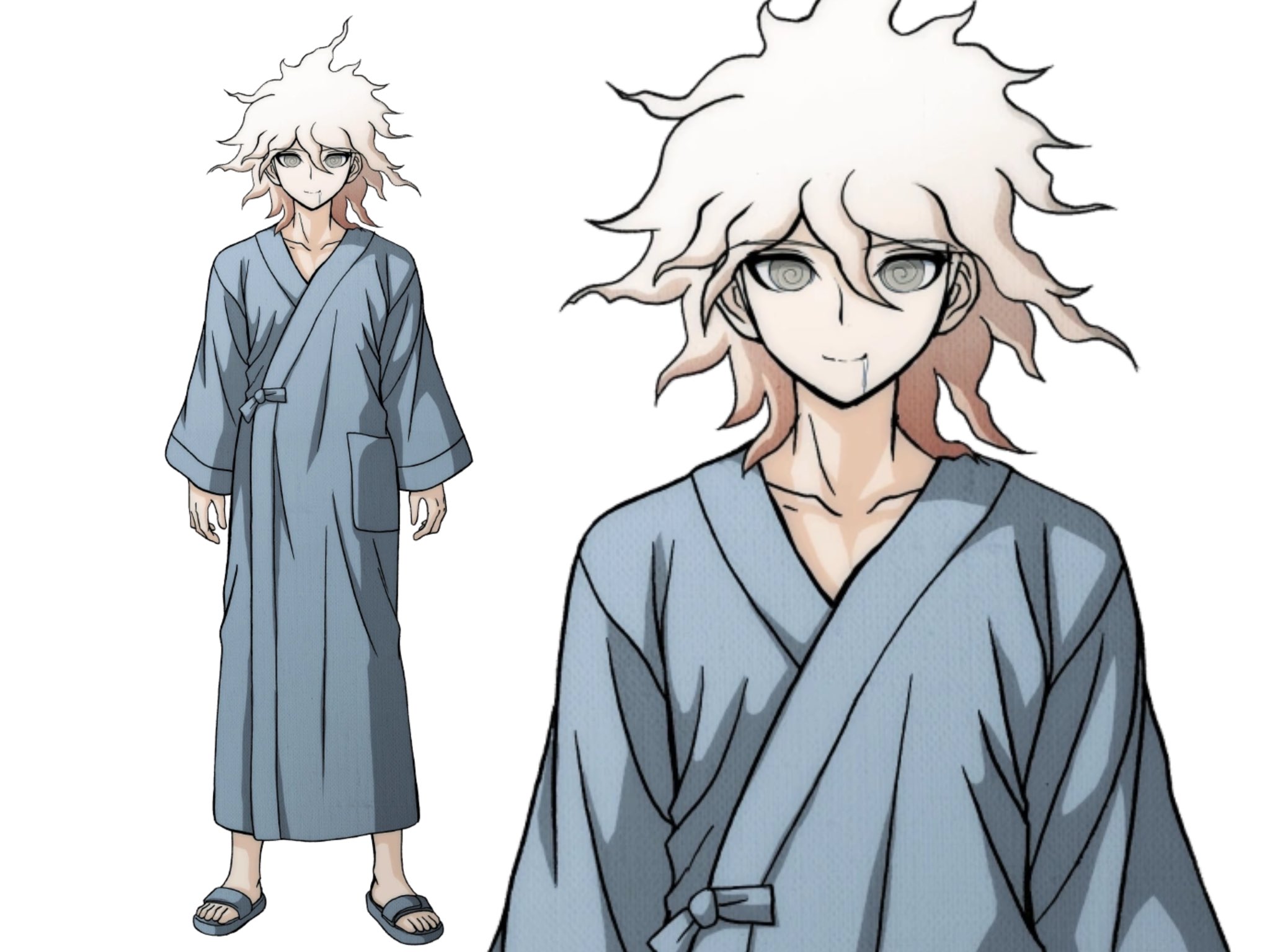 Danganronpa Nagito Komaeda Sprites
