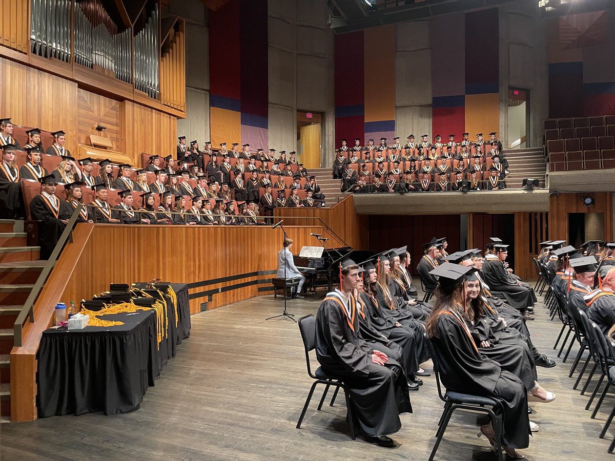 The final step of graduation is underway!  ⁦<a href="/SpectrumThunder/">Spectrum School</a>⁩ ⁦<a href="/sd61schools/">Greater Victoria School District</a>⁩