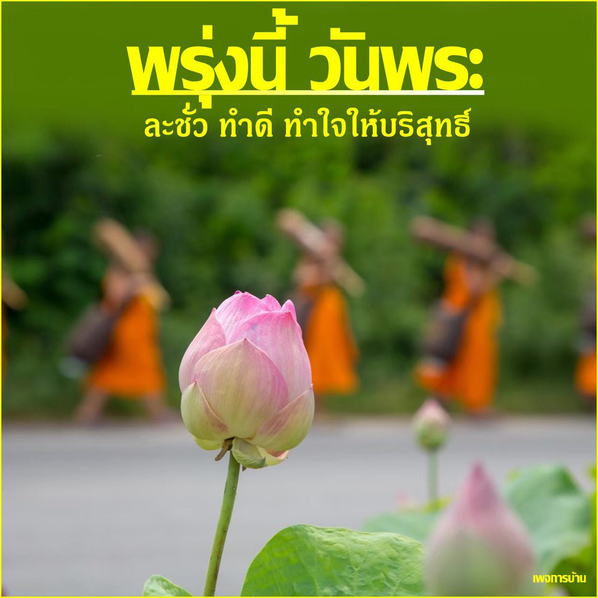 wilameaw's tweet photo. #พรุ่งนี้วันพระ ละชั่ว ทำดี ทำใจให้บริสุทธิ์ https://t.co/f98OfKKL1v