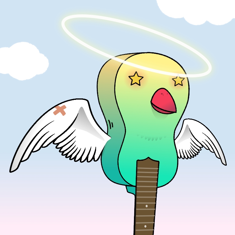 Every song on the Uke Heads album will have a one-of-one, special-edition art piece to go with it. The winner will be chosen at random from all those who perform on the track. Guess which song this is...🐦
