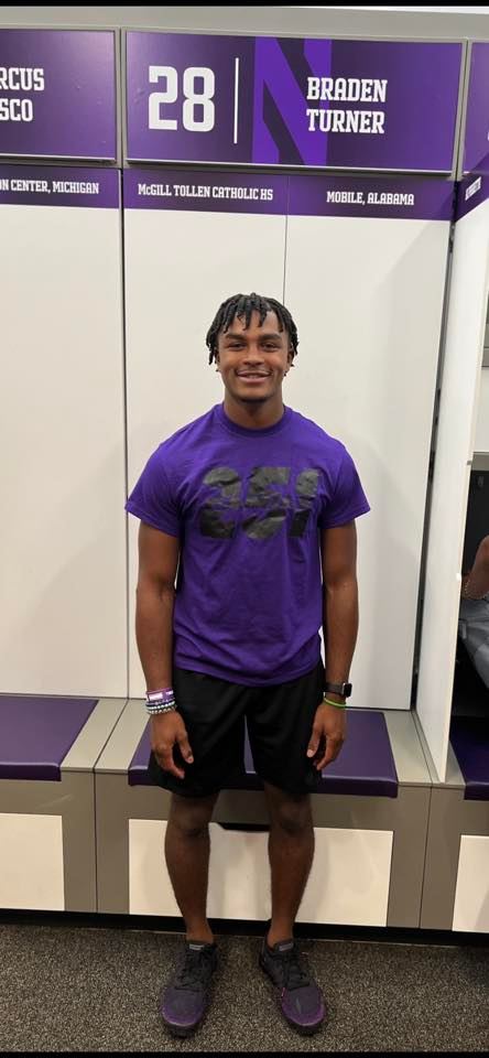 My guy <a href="/BradenT2022/">Braden</a> has touched down at Northwestern University rocking the Purple 251 family shirt. The family is everywhere.