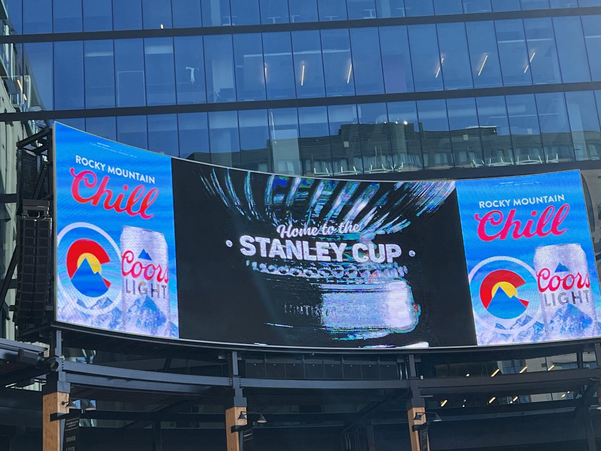 Ready for Game 3 in front of my big screen TV! ⁦Go Avs! ⁦<a href="/BillGoede/">Bill Goede</a>⁩