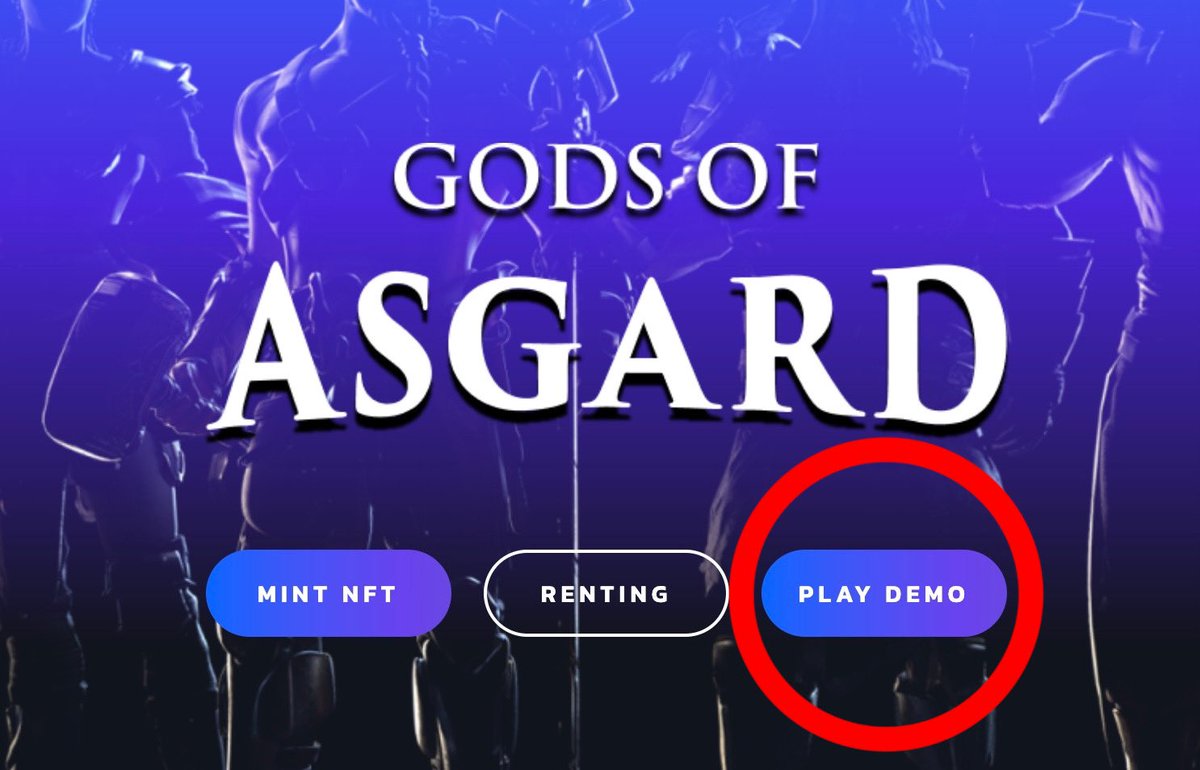 Asgardians!

Our demo is officially live! You can now download it with ease through our website by clicking the “play demo” button. Enjoy! Let us know your thoughts down below 👇
godsofasgardp2e.com

#AVAX #P2E $Thor