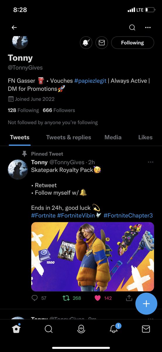 shortrorox's tweet photo. @TonnyGives Done and gl https://t.co/mkanB4qWe3