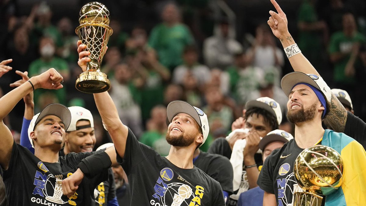 TeamTOSS21's tweet photo. Congratulations to the 2021/22 NBA Champions; The @warriors #NBATweet https://t.co/otq1zpl83R