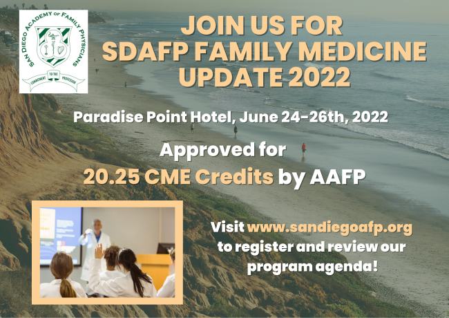 San Diego Academy of Family Physicians tweet media