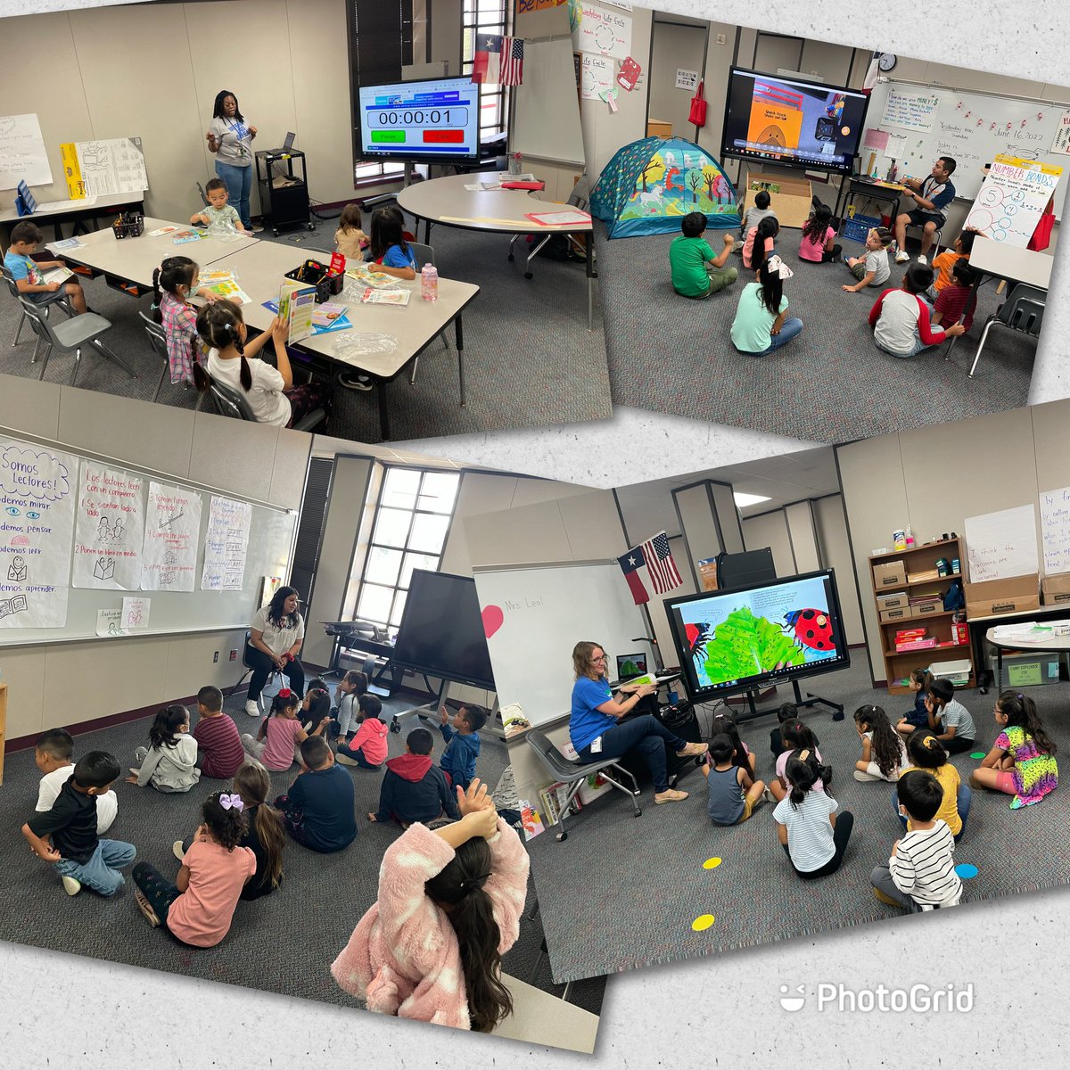 avalclark's tweet photo. Camp Explorer is in full swing. Our students are fired up for learning. #CampLee22 #youngmindsgrowing #summerlearning @CFISDELs @MindyHidalgo https://t.co/QVfrmQAf08