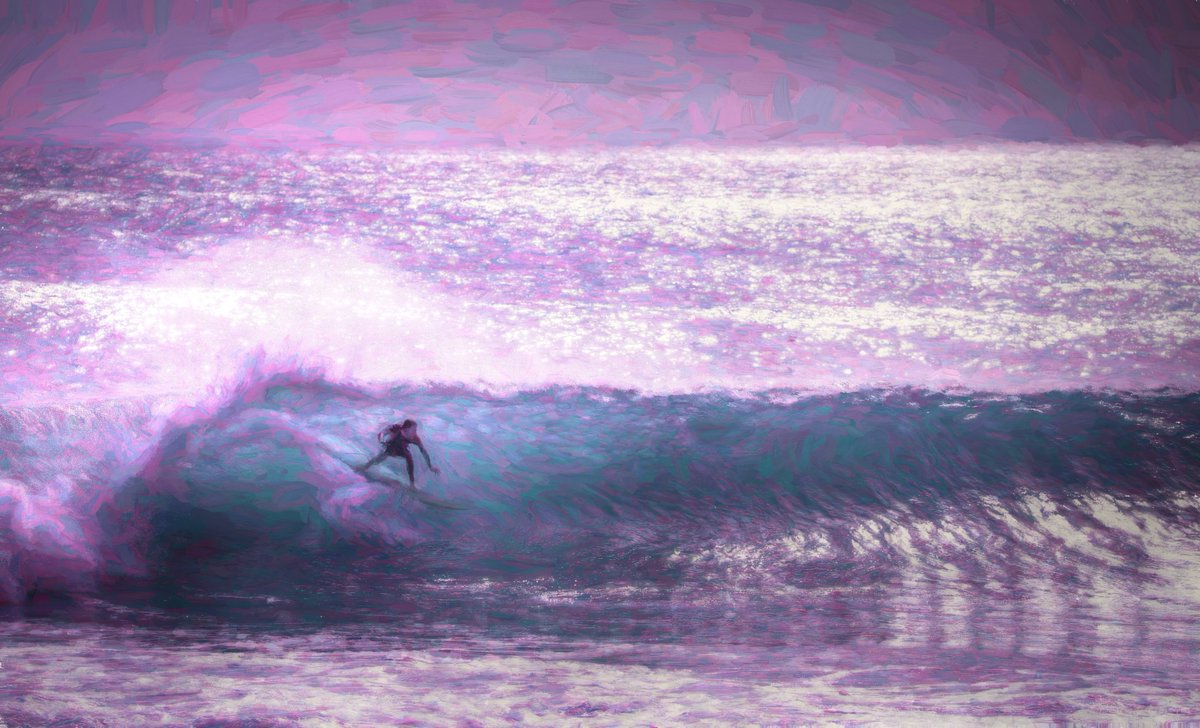 Unknown surfer.

#digitalart #photoart #surfart #surfing