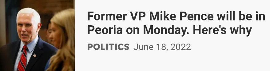 Maushard's tweet photo. #peoria #MikePence #trumptoady

The Mike Pence Resurrection Tour is scuttling like a pair of ragged claws across the floors of downtown silent seas awash in white supremacy &amp; privatization worship sliming through the Peoria Civic Center Ballroom tonight! https://t.co/nyHW3XOnIN