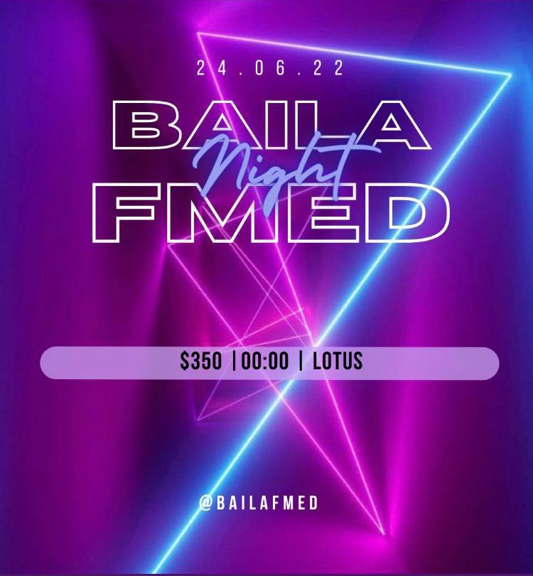 AgustinaM_98's tweet photo. Estamos organizando un baile con compañeros de 6to de medicina para recaudar para nuestro viaje de egresados✈️🍻
🪩Es este viernes en Lotus🪩
+20
Conseguí tu entrada acá: https://t.co/16XMLtpNyH
Ig: @bailafmed
🔥Agradecemos rt!🔥 https://t.co/pdaAvlubrE