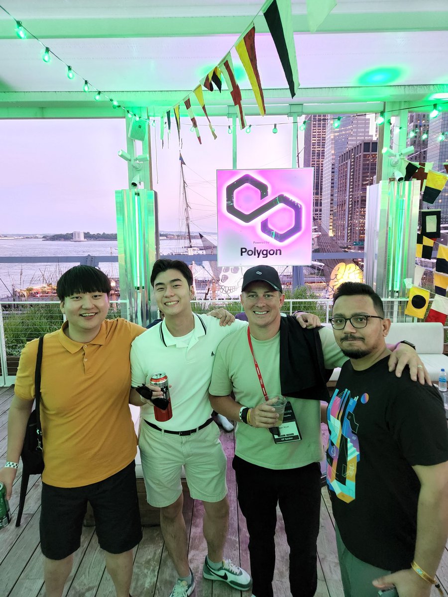 sungmo_nad (@sungmo_nad) on Twitter photo Much love from #apefest sponsored by <a href="/0xPolygon/">Polygon</a>. Thanks <a href="/Fwiz/">Ryan Wyatt</a> and <a href="/sandeepnailwal/">Sandeep | CEO, Polygon Foundation (※,※)</a> Legends!!!!! Much love from #apefest sponsored by <a href="/0xPolygon/">Polygon</a>. Thanks <a href="/Fwiz/">Ryan Wyatt</a> and <a href="/sandeepnailwal/">Sandeep | CEO, Polygon Foundation (※,※)</a> Legends!!!!!