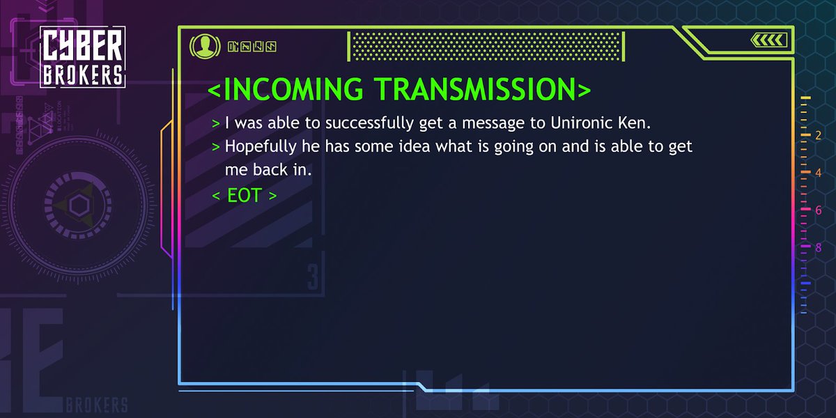 CyberBrokers_'s tweet photo. #CBQuest3Day2

Congrats CyberBrokers! 🎉 Looks like you helped Spice figure out the P.O.S.T. box. Guess all we can do now is wait for Ken… https://t.co/iqrLTncidx