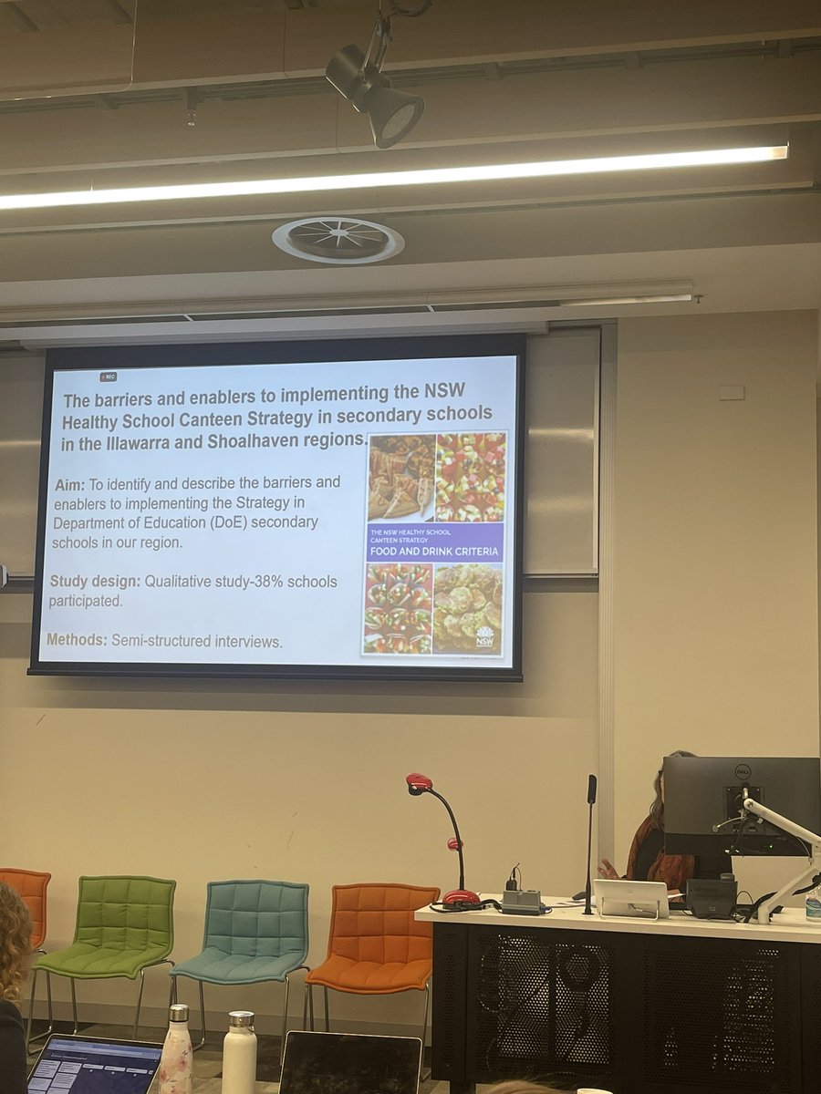 EarlyStartPRSP's tweet photo. Rosi’s research on implementing the NSW Healthy School Canteen Strategy in secondary schools is a fantastic example of research driven by a HPO from within a LHD 🥦

@IllaShoalHealth https://t.co/xltEeDDAnM